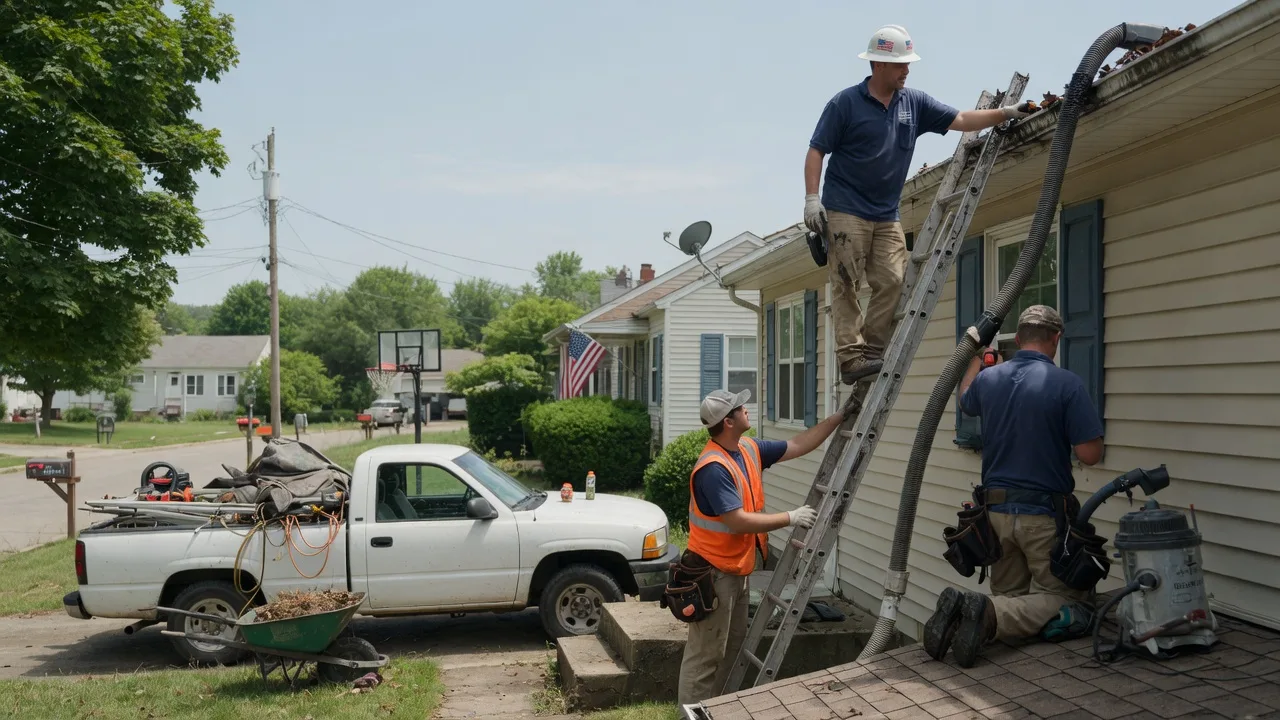 Gutter Installation in South Charleston, OH near me